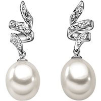 Orecchini Comete Donna in Oro bianco Perla ORP401 - ORP401
